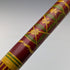 Vintage Men's Rondelle Handle Walking Stick Multicolor Painted Cane 93cm